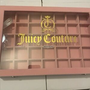 Juicy Couture Pink and Gold Jewelry Organizer